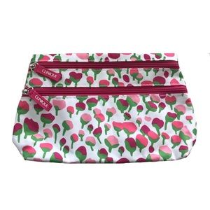 NEW Pink Flowers Makeup bag